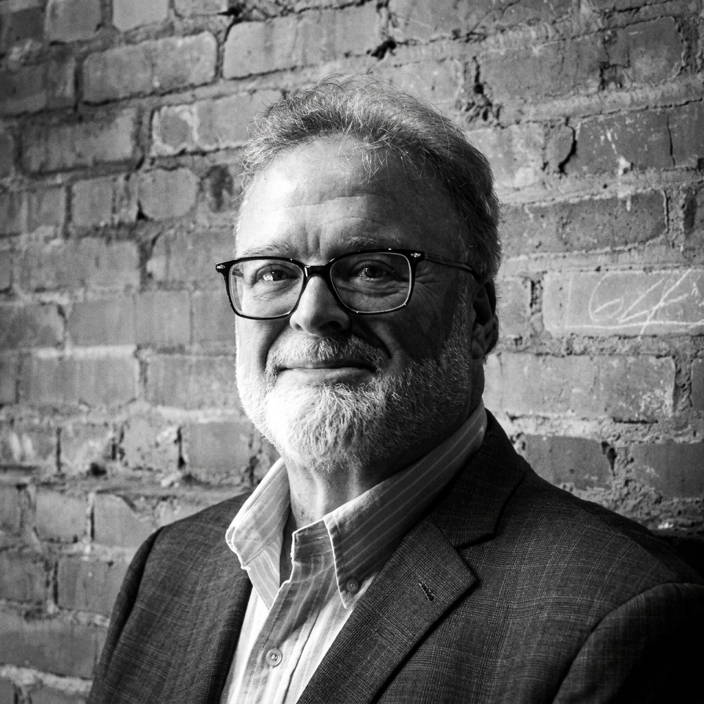 Portrait of Andrew Meldrum