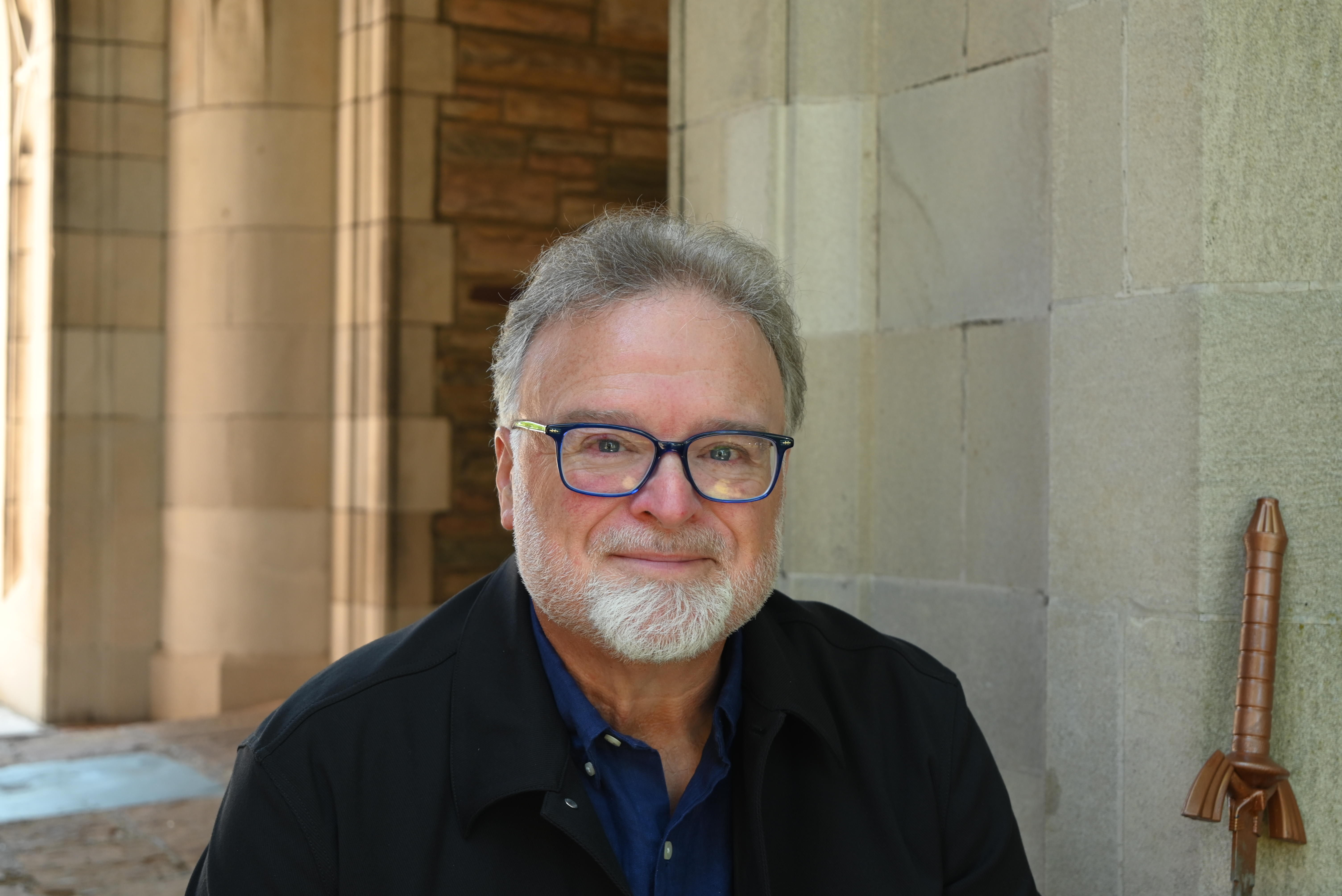 Author portrait, close